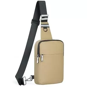 Tibroni Taschen & Rucksäcke Tibroni Sling Bag Umhängetasche Brusttasche Schultertasche Herren Damen mit RFID-Blockierung, Shoulder Bag, Chest Crossbody Bag, Herrentaschen Klein, Travel Bodybag Handy Bauch Sportarten Wandern