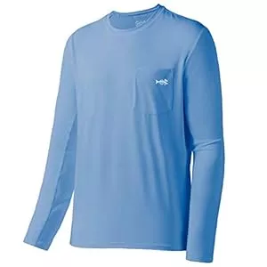 Bassdash Langarmshirts Bassdash Herren UPF 50+ Performance Langarm T-Shirt UV-Sonnenschutz Angeln Wandern Sport Shirts