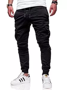 behype. Jeans behype. Herren Cargohose Chinohose Jogger Jeans-Hose Stretch Stoffhose Freizeithose mit Gummibund 80-8393