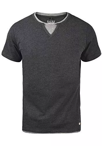 Blend T-Shirts Blend Leonis Men's Short-Sleeved T-Shirt with Crew Neck