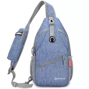 ZOMAKE Taschen & Rucksäcke ZOMAKE Brusttasche Herren Sling Bag - Crossbody Bag Damen Klein Umhängetasche Leichte Schultertasche für Outdoor Wandern Reisen