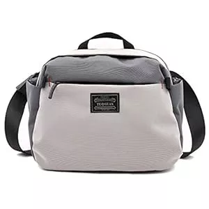 FANDARE Taschen & Rucksäcke FANDARE Casual Herren/Damen Umhängetasche Business Commuter Handtasche Outdoor Reisen Große Kapazität Gürteltasche Wasserdicht Polyester Grau