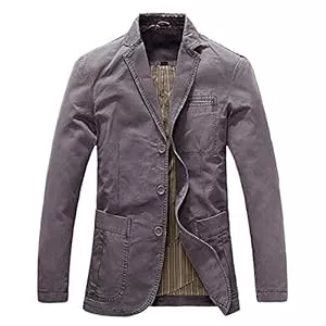 Allthemen Blazer Allthemen Herren Sakko Sportlich Slim Fit Sportsakko Freizeit Sakko Schwarz Jackett Used Look