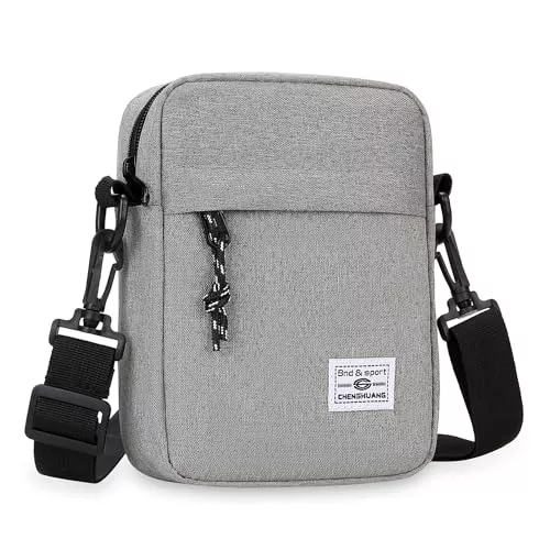 ANPTER Taschen & Rucksäcke ANPTER Umhängetasche Herren Schultertasche Crossbody Herrentasche Handytasche Herrenhandtasche Kleine Umhängen Tasche Shulder Bag Messenger für Freizeit Urlaub Ausflug