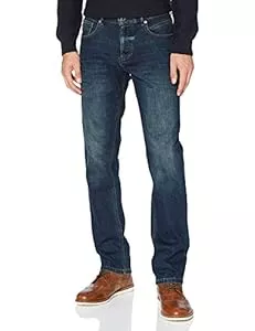 camel active Jeans camel active Herren Relaxed Fit 5-Pocket Jeans mit leichten Used-Effekten