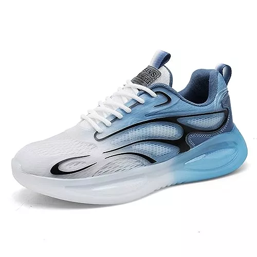 BIackPig Sneaker & Sportschuhe Herren Walkingschuhe Turnschuhe Fitnessstudio Sportschuhe Sneaker Running Tennis Schuhe Freizeit Straßenlaufschuhe Fashion Leichtgewichts Atmungsaktiv Schlüpfen Schuhe