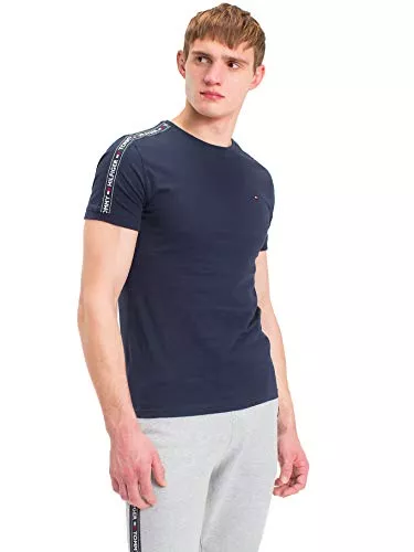 Tommy Hilfiger T-Shirts Tommy Hilfiger Herren T-Shirt Kurzarm Rundhalsausschnitt