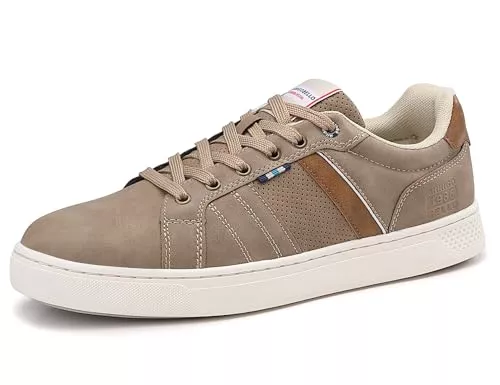 ARRIGO BELLO Sneaker & Sportschuhe ARRIGO BELLO Herren Freizeitschuhe Schuhe Sneakers Wanderschuhe Leders Laufschuhe Leichtgewicht Outdoor Gemütlich Trainers Größe 41-46