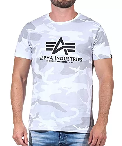 ALPHA INDUSTRIES T-Shirts ALPHA INDUSTRIES Herren Basic T-shirt