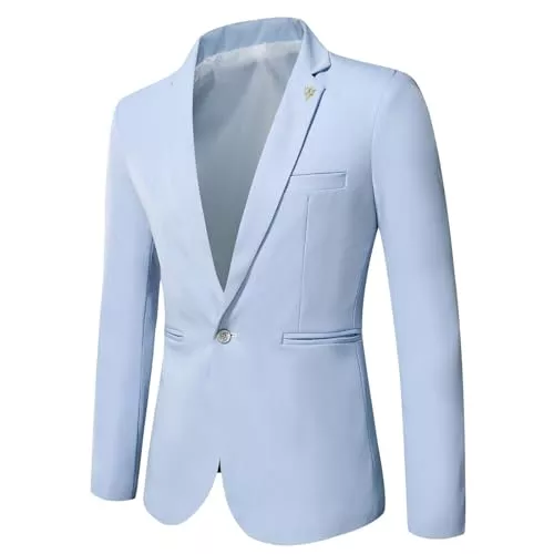 sdhienbb Blazer sdhienbb Herren Sakko Sportlich Modern Stretch Blazer Männer Slim Fit Freizeit Jackett Business Anzugjacke Anzug Herren Jackett Herren sportlich Herren Anzug Slim fit modern