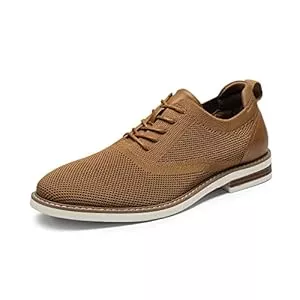 Bruno Marc Schnürhalbschuhe Bruno Marc Herren Anzugschuhe Atmungsaktiv Gestrickter Stoff Derby Sommer Schnürschuhe Formale Moderne Klassische