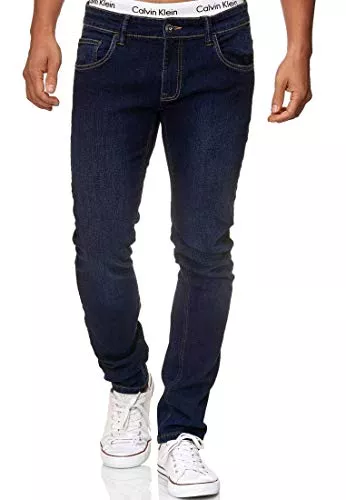 Indicode Jeans Indicode Herren Texas Jeanshose aus Baumwoll-Mischung mit Stretch | Denim Herrenjeans