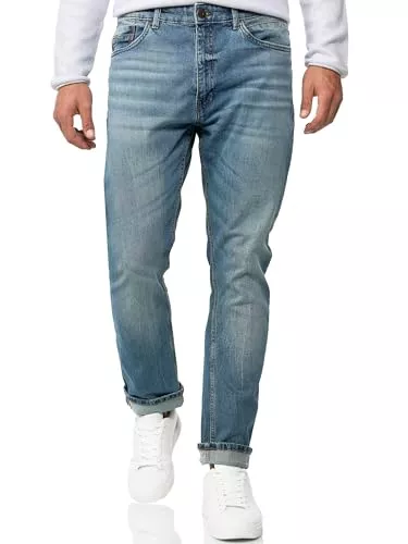 Indicode Jeans Indicode Herren INChammy Jeanshose aus Baumwolle mit 5 Taschen | Denim Herrenjeans