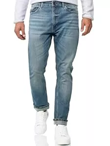 Indicode Jeans Indicode Herren INChammy Jeanshose aus Baumwolle mit 5 Taschen | Denim Herrenjeans