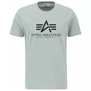 ALPHA INDUSTRIES T-Shirts Alpha Industries Herren Basic T-Shirt, Blickdicht