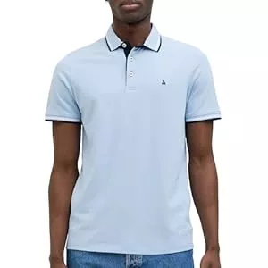 JACK & JONES Poloshirts JACK & JONES Herren Jjepaulos Polo Ss Noos Polohemd