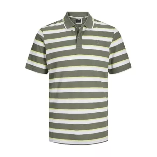 JACK & JONES Poloshirts JACK & JONES Herren Jcohass AOP Polo Poloshirt