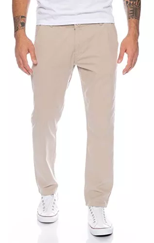 Rock Creek Hosen Rock Creek Herren Designer Chino Hose Regular Slim Chinohose W29-W40 RC-390