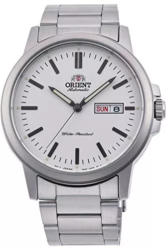 Orient Uhren Orient Herren Analog Automatik Uhr mit Edelstahl Armband RA-AA0C03S19B