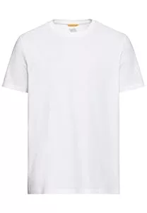 camel active T-Shirts camel active Herren Basic Kurzarm T-Shirt mit Rundhalsausschnitt