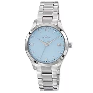 Dugena Uhren Dugena Damen-Armbanduhr Tresor Woman, Quarz, Edelstahlgehäuse, Saphirglas, Edelstahlarmband, Drückerfaltschließe, 10 bar