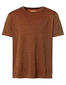 VAUDE T-Shirts VAUDE Essential T-Shirt für Herren – Schnelltrocknendes & pflegeleichtes Sport Shirt, Atmungsaktives Outdoor T-Shirt mit Rundhals, Ideal für Fahrradreisen, Wandern & Trekking