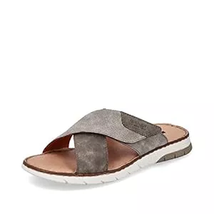 Rieker Sandalen & Slides Rieker Herren Pantoletten 25283, Männer Slipper