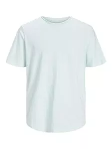 JACK & JONES T-Shirts JACK & JONES Male T-Shirt Einfarbig Rundhals T-Shirt