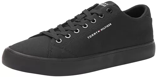 Tommy Hilfiger Sneaker & Sportschuhe Tommy Hilfiger Herren Vulcanized Sneaker Th Hi Vulc Low Canvas Schuhe