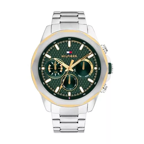 Tommy Hilfiger Uhren Tommy Hilfiger Multi Zifferblatt Quarz Uhr für Herren mit Leder- oder Edelstahlarmbänder