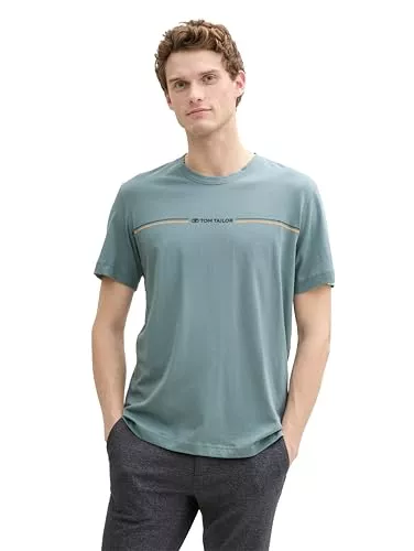 TOM TAILOR T-Shirts TOM TAILOR Herren 1037803 T-Shirt mit Print