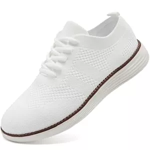 FZJIALI Sneaker & Sportschuhe FZJIALI Schuhe Herren Sneaker Sportschuhe Turnschuhe Laufschuhe Atmungsaktiv Anzugschuhe Business Schuhe Bootsschuhe Formale Moderne Klassische Freizeit Schuhe Hochzeit Schuhe