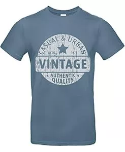 Generisch T-Shirts Smilo & Bron Herren T-Shirt mit Motiv Vintage Badge Bedruckt