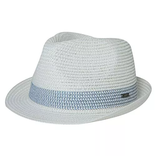 Comhats Hüte & Mützen Comhats Herren Strohhut Trilby für Sommer, Sonnenschutz - Faltbarer Panama Hut S-3XL, Fedora für Strand, Festival - Rollbar & Stilvoll 54-66CM