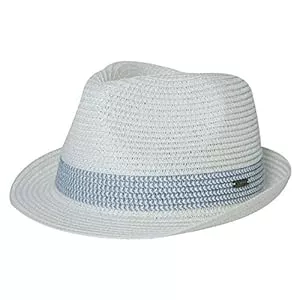 Comhats Hüte & Mützen Comhats Herren Strohhut Trilby für Sommer, Sonnenschutz - Faltbarer Panama Hut S-3XL, Fedora für Strand, Festival - Rollbar & Stilvoll 54-66CM