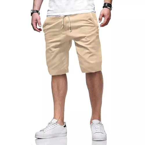 Tansozer Shorts Tansozer Herren Shorts Kurze Hosen mit Gummizug