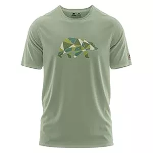 FORSBERG T-Shirts FORSBERG Espenson T-Shirt mit stylischem Bär Brustlogo Rundhals für Herren