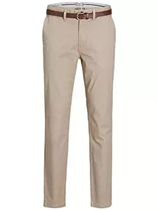 JACK & JONES Hosen JACK & JONES Herren Jjicody Jjspencer Ww White Pepper Noos Hose