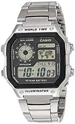 CASIO Uhren Casio Collection Herren Digitale Armbanduhr mit Armband aus Kunstharz – ae-1200wh