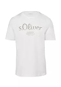 s.Oliver T-Shirts s.Oliver Herren T-Shirt mit Logo-Print