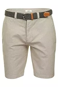 Xact Shorts Xact Herren Oxford Chino Shorts mit Gürtel