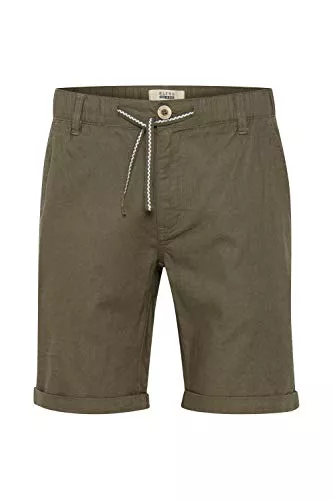 b BLEND Shorts Blend BHLenno Herren Leinenshorts Kurze Leinenhose Bermuda mit Leinenmix Eingrifftaschen Baumwollmischung Regular fit