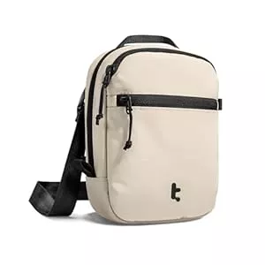 tomtoc Taschen & Rucksäcke tomtoc RFID Passhülle Crossbody Bag –diebstahlsichere Umhängetasche mit Sicherheits-Reißverschluss, für 4-6 Pässe, Organizer mit Kartenfächern & Dokumenten – Reisetasche für Damen & Herren