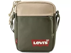 Levi's Taschen & Rucksäcke Levi's Men's Mini Crossbody Solid (Red Batwing) Cross Bag, Army Green, One Size
