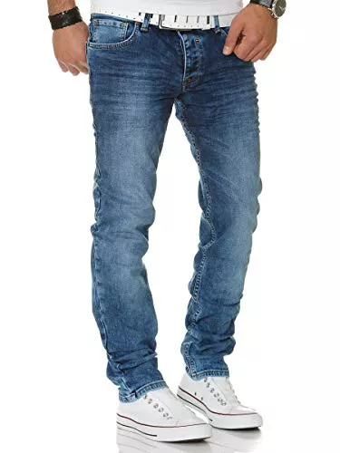 Tazzio Jeans Tazzio Jeans Slim Fit Herren Jeanshose Stretch Designer Hose Denim