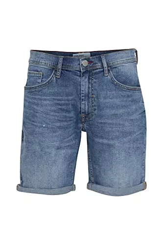 b BLEND Shorts Blend 20713326 Herren Jeans Shorts Kurze Denim Shorts 5-Pocket mit Stretch Twister Fit Slim/Regular Fit