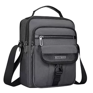 WITZMAN Taschen & Rucksäcke WITZMAN Umhängetasche Herren Tasche Umhängen 8L Leicht Crossbody Shoulder Bags Herren Schultertasche für Geschäftsreisen