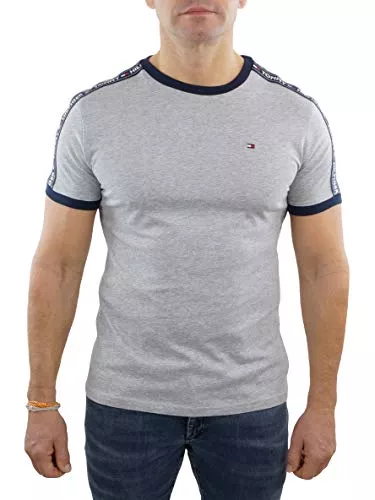 Tommy Hilfiger T-Shirts Tommy Hilfiger Herren T-Shirt Kurzarm Rundhalsausschnitt