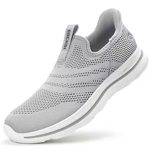 ODCKOI Sneaker & Sportschuhe ODCKOI Slip On Sneaker Herren atmungsaktiv leichtgewichtig und bequem, für Freizeit, Walking, Jogging und Alltag,Minimalistisches ohne Schnürsenkel mit Mesh Outdoor Sportschuhe