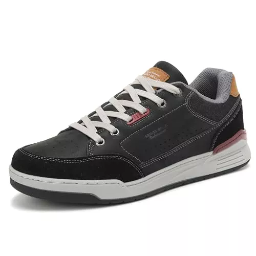 AX BOXING Sneaker & Sportschuhe AX BOXING Schuhe Herren Sneaker Business Freizeitschuhe Lace Walkingschuhe rutschfest Trainers Leichte Sportschuhe Größe 41-46 EU